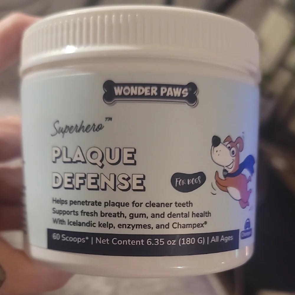 Plaque Defense for Dogs - White